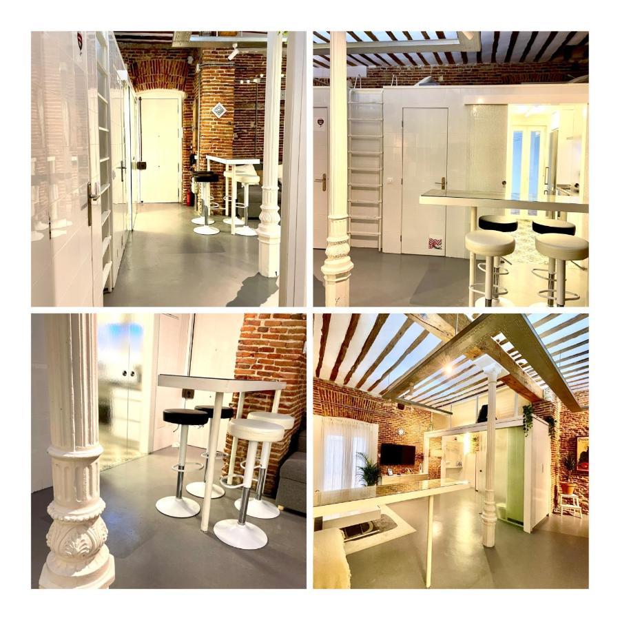 Calle Amparo100 Red Brick Loft For 8 Lavapies Apartment Madrid