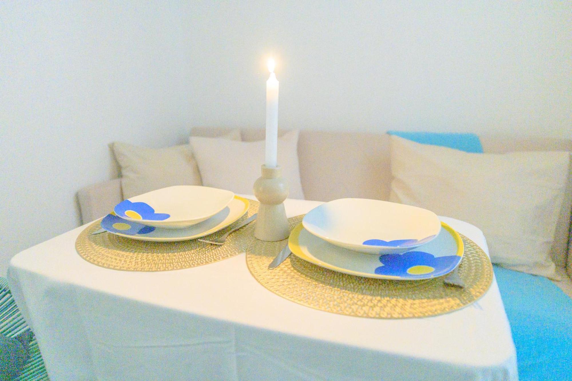 Appartement For Encantador Estudio Temporal Con Cama Doble Y Sofa Cama, Patio Compartido Ctg86 *
