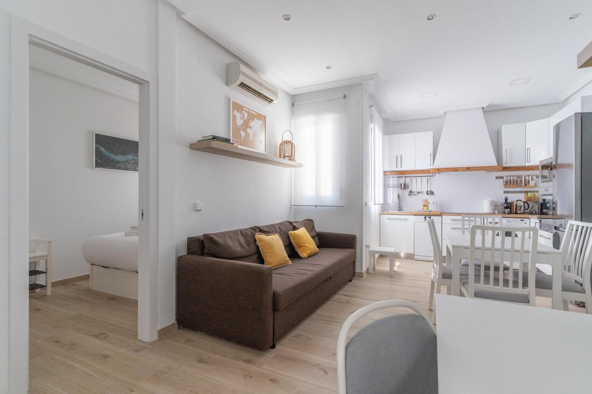 Bright Modern-1bedroom 1bath-delicias * Madri