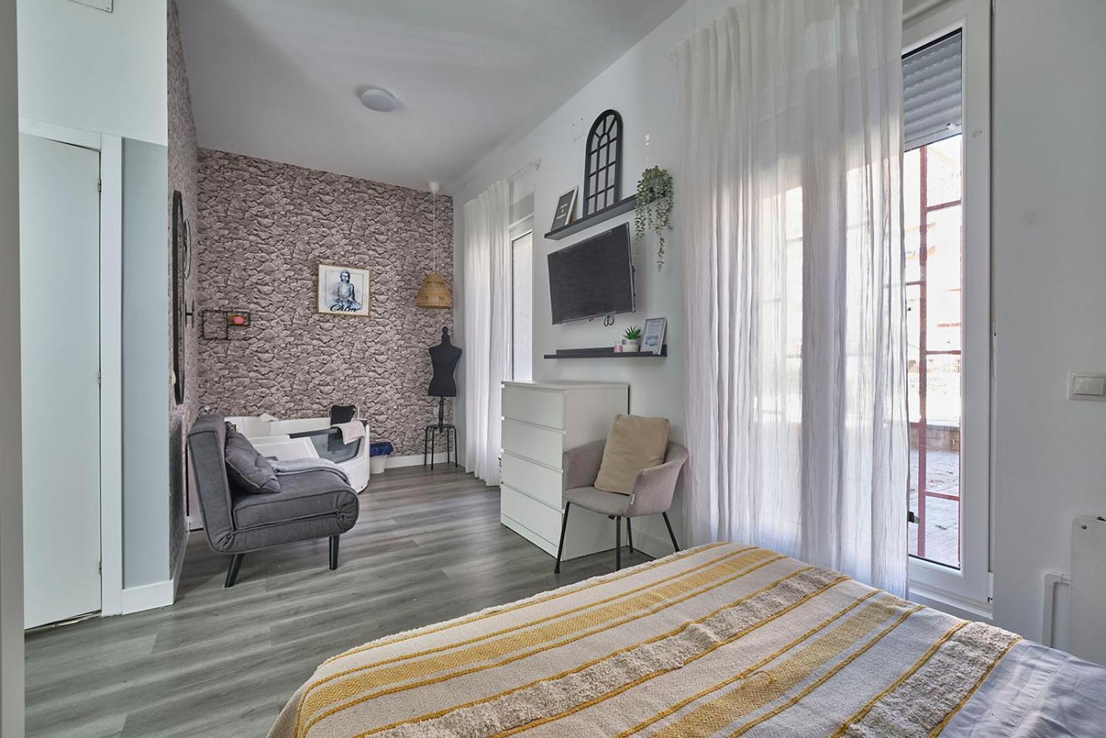 Appartamento Centricos Con Banera Jacuzzi Hidromasaje Romantico Madrid