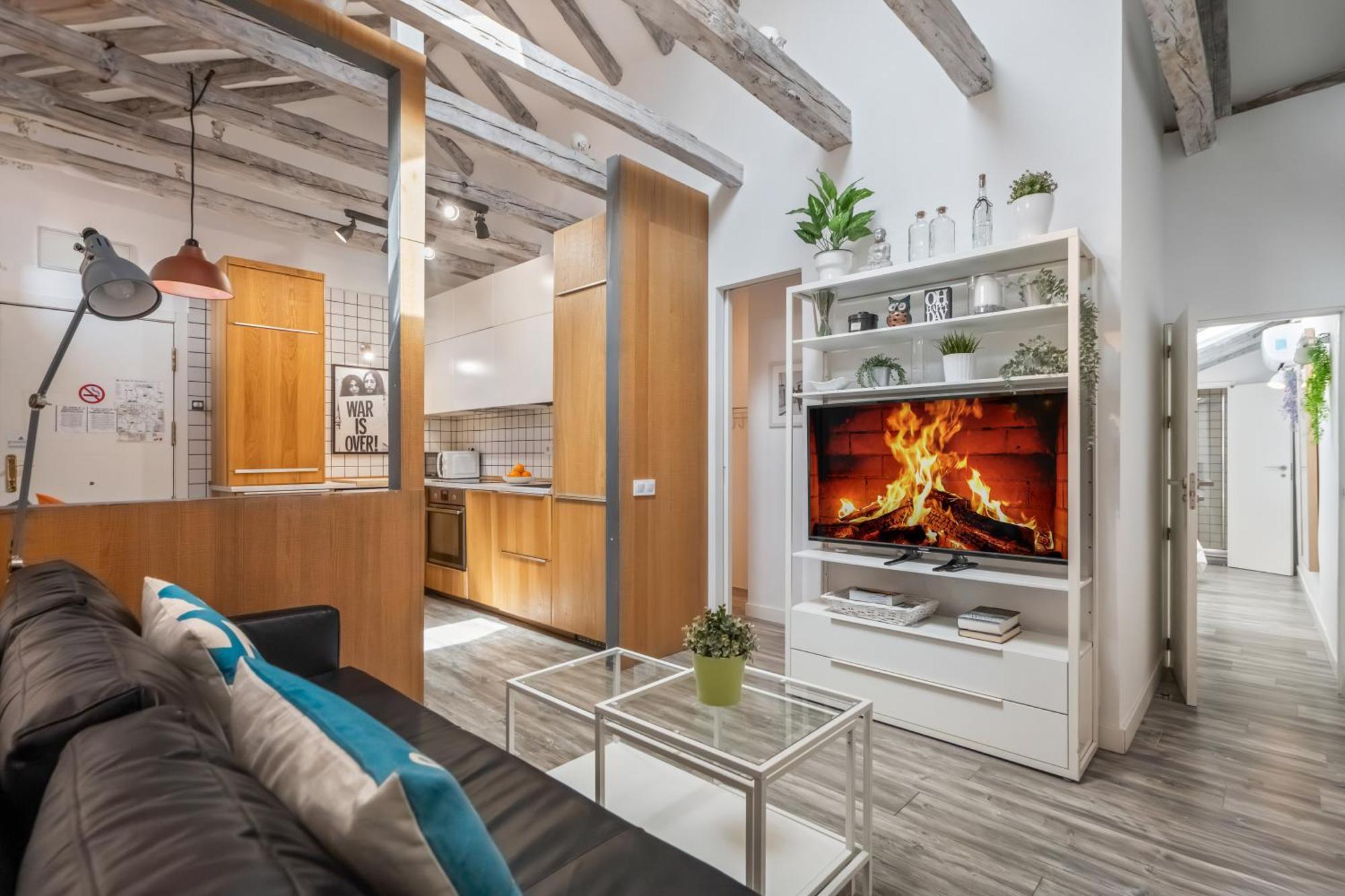 Apartamento Attic 3bedrms-2baths In Heart Of Malasana Madri