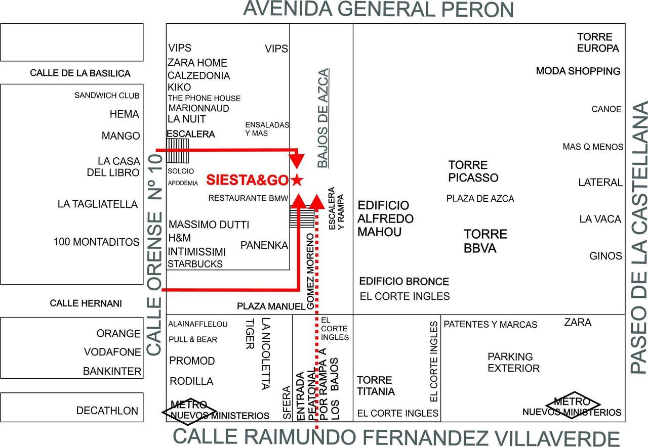 Hostel Siesta & Go Nuevos Ministerios *