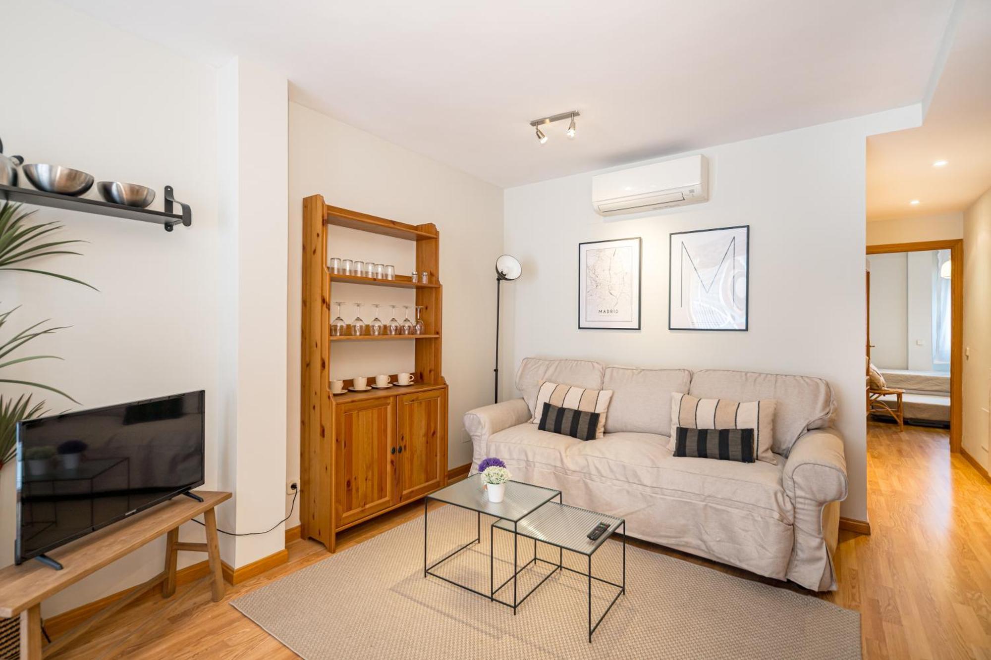 Apartamento 2br Av America Bernabeu Stadium Madri