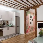 Bonito apartamento en típica corrala en el centro de Madrid