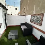 Apartamento con terraza céntrico moderno Nuevo