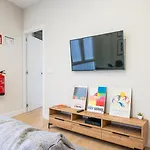 Madrid Confort Urbano 1 Dormitorio Ac Wifi Cocina