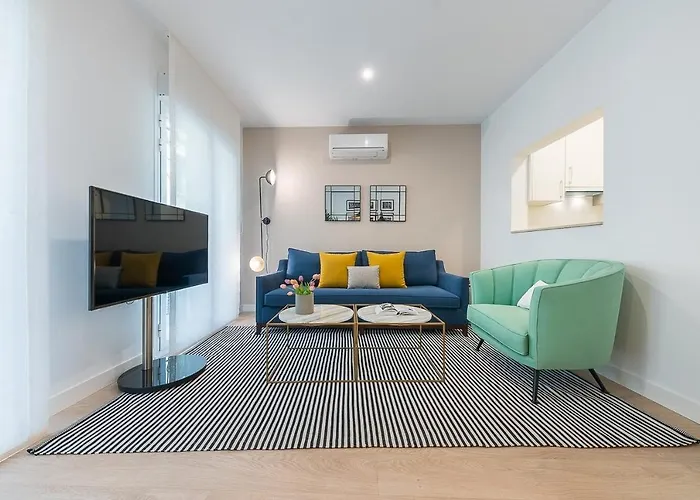 Madrid center 2 bedrooms quiet apartment
