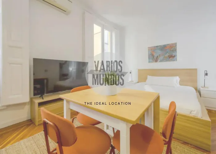 Petite E Chic Loft Para 3 En El Corazon De Madrid