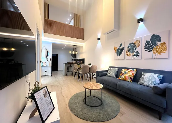 Duplex Moderno Y Acogedor Junto A Atocha