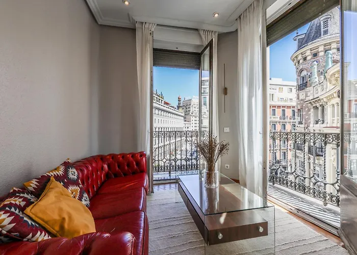 Impresionantes Vistas Skyline Madrid