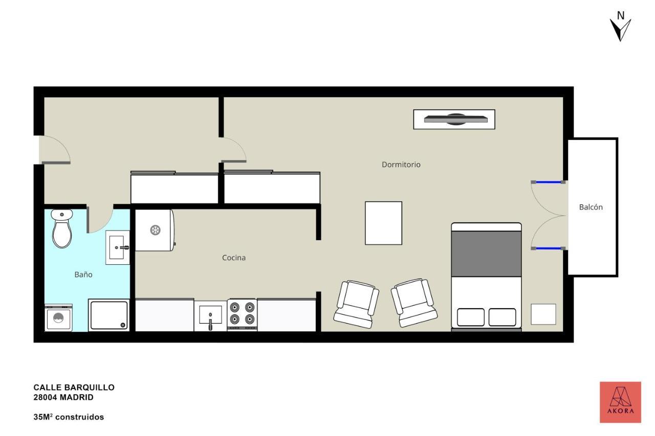 Apartamento Estudio Calle Del Barquillo *