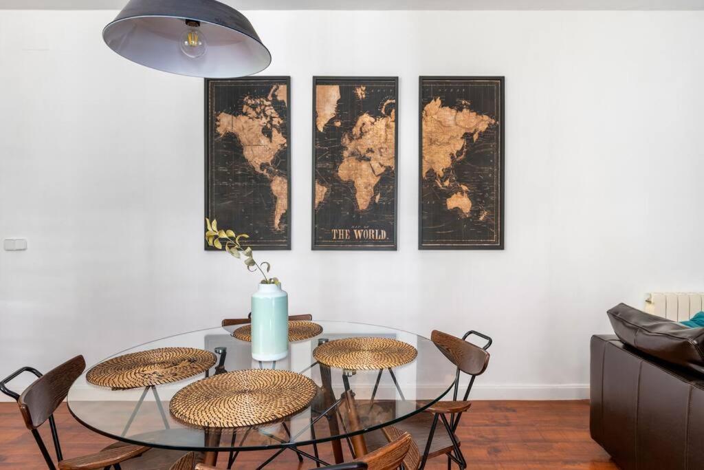 Modern In Downtown Area-2beds 1bath-plaza Mayor Apartment