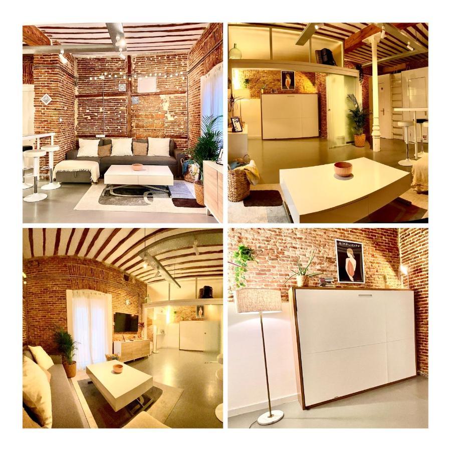 Calle Amparo100 Red Brick Loft For 8 Lavapies * Madrid