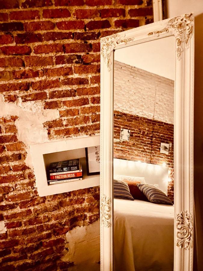 Apartamento Calle Amparo100 Red Brick Loft For 8 Lavapies *