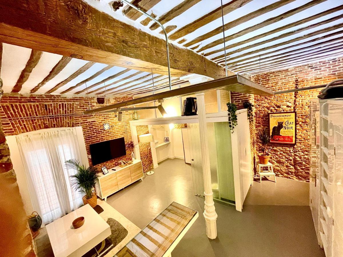 Apartamento Calle Amparo100 Red Brick Loft For 8 Lavapies *