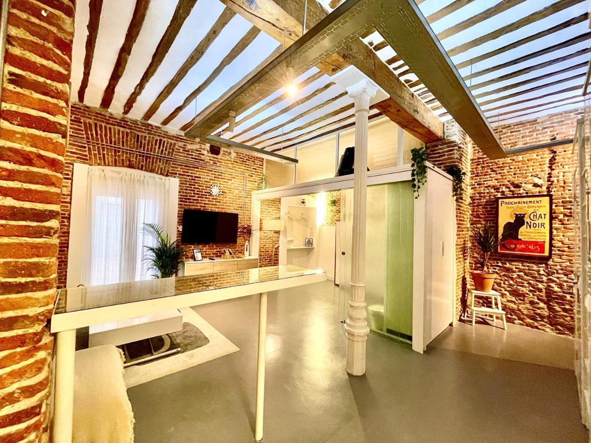 Calle Amparo100 Red Brick Loft For 8 Lavapies Apartment