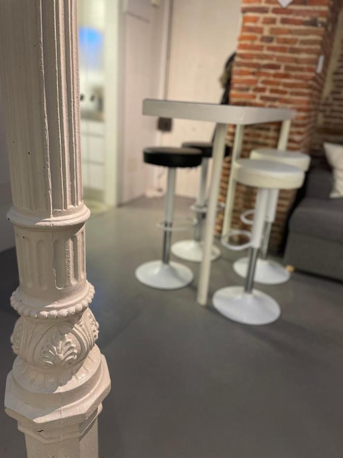 Apartamento Calle Amparo100 Red Brick Loft For 8 Lavapies *
