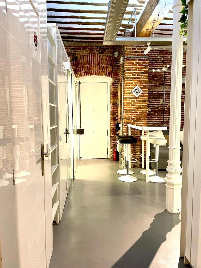 Apartamento Calle Amparo100 Red Brick Loft For 8 Lavapies