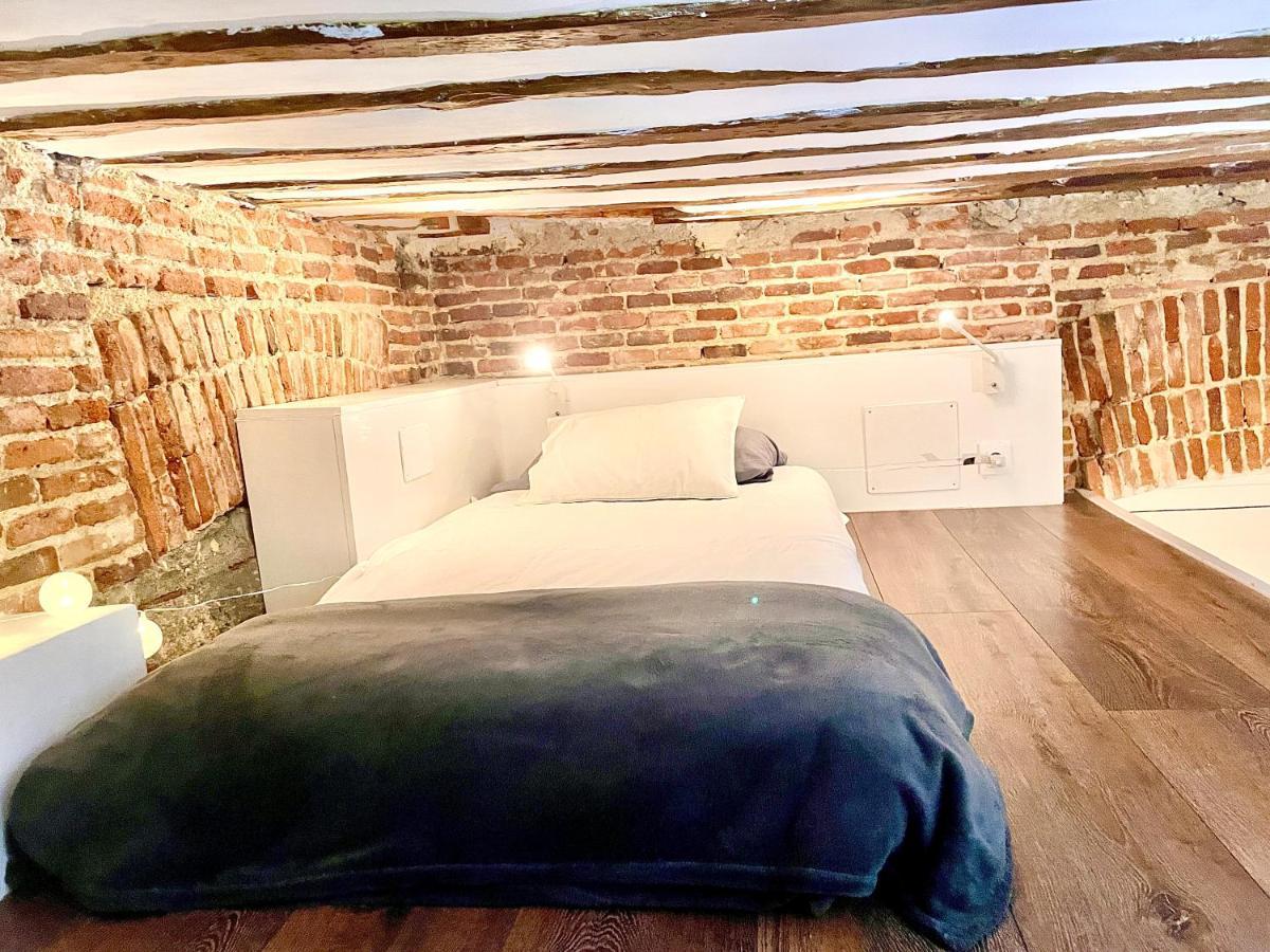 Calle Amparo100 Red Brick Loft For 8 Lavapies Apartment Madrid