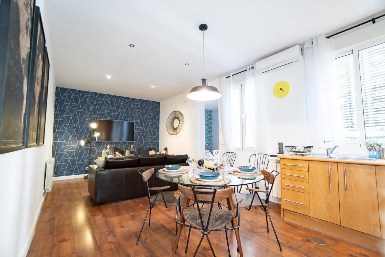 Modern In Downtown Area-2beds 1bath-plaza Mayor Apartment *