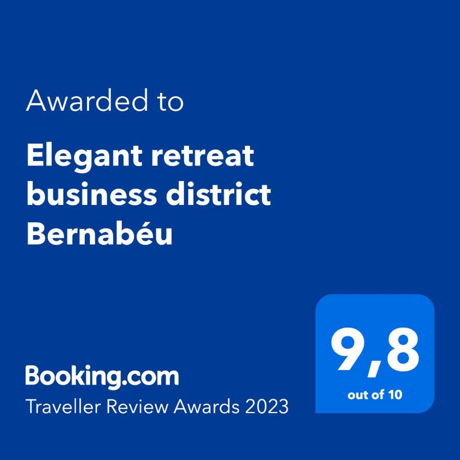 Elegant Retreat Business District Bernabéu Appartement Madrid