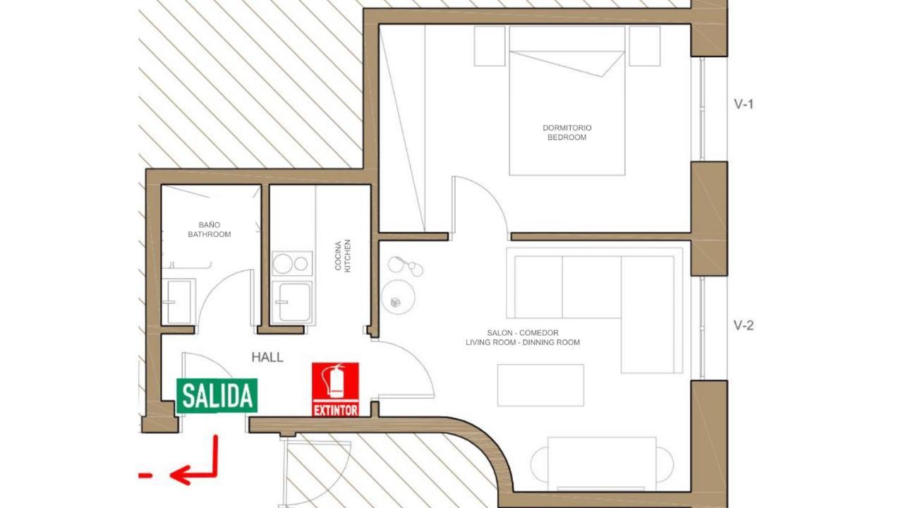 1 Bedroom 1 Bathroom- Mintystay - Plaza De San Idelfonso Apartamento *