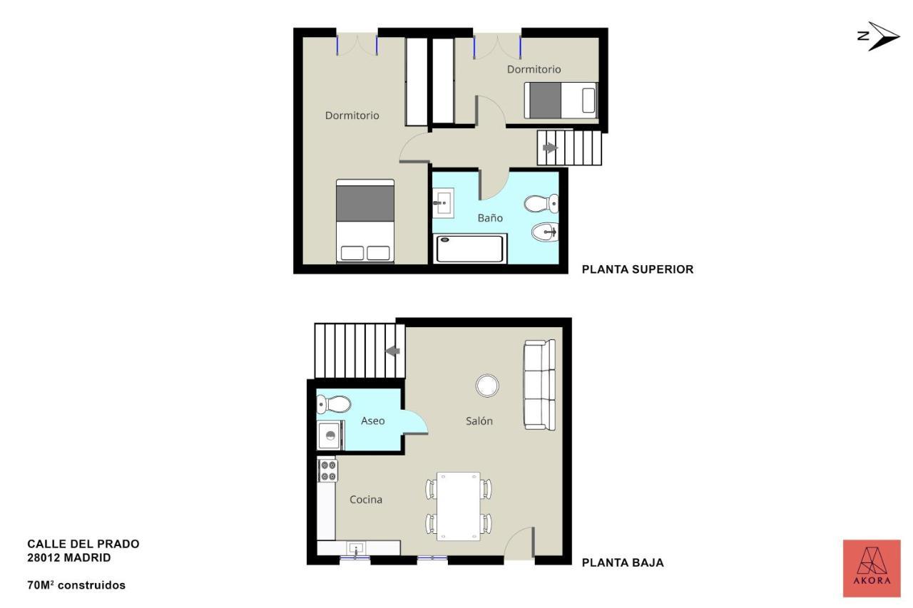 Amazing In Huertas Appartement *
