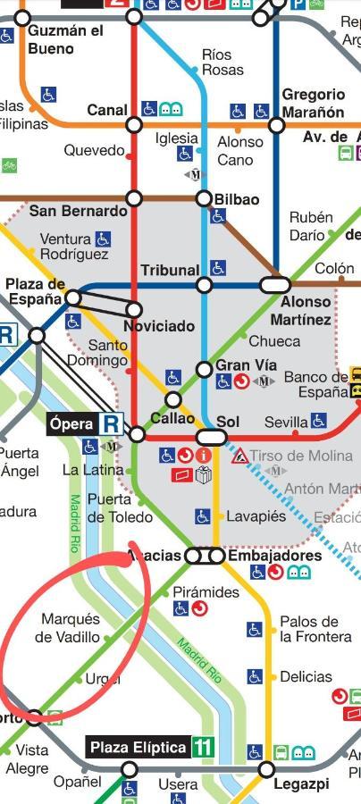 Appartamento Center Private 7 Minutes Or 4 Metro Stops Madrid
