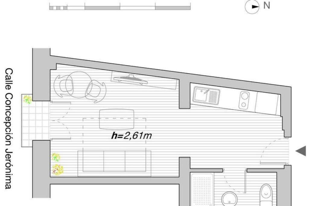 La Latina - Plaza Mayor - - Months Too - Temporada Only Workers, Students, Or For Health Reasons Appartement *