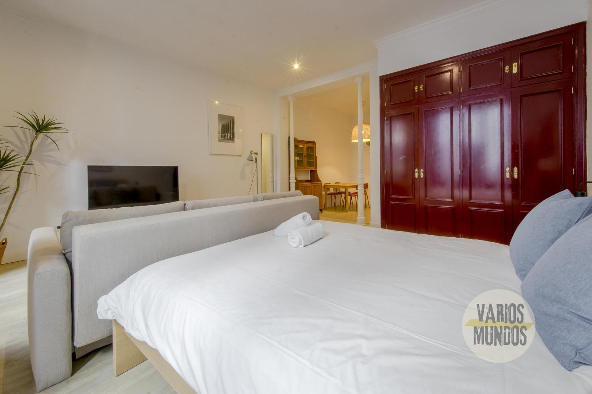 Apartamento Beautiful Loft 3pax En Huertas-cortes Madrid