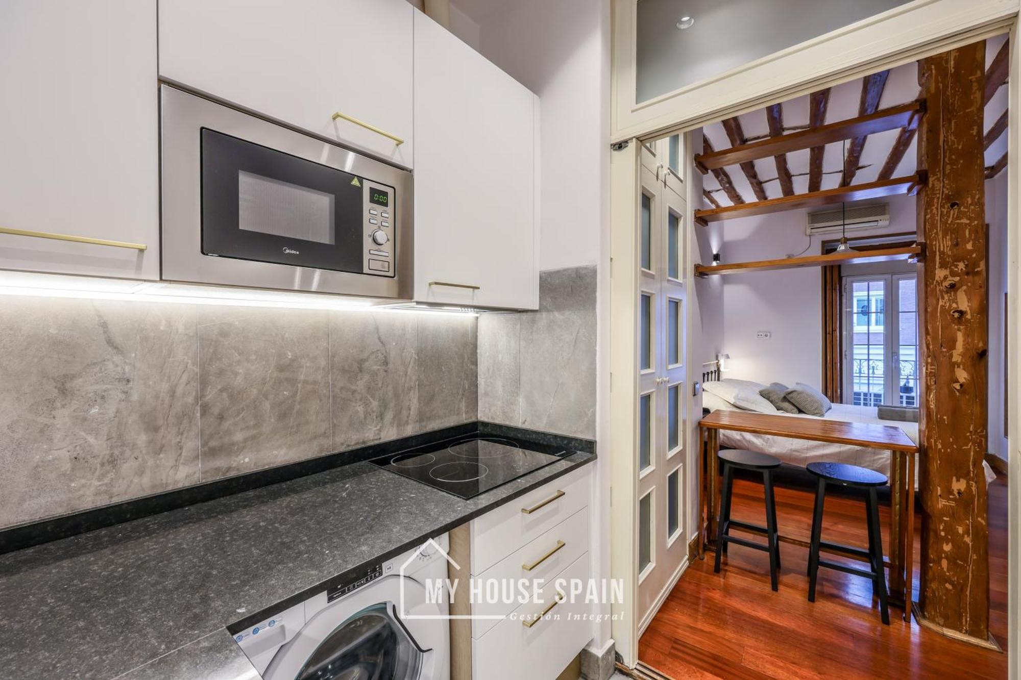 Myhousespain - Moderno Estudio En Plaza Espana * Madri