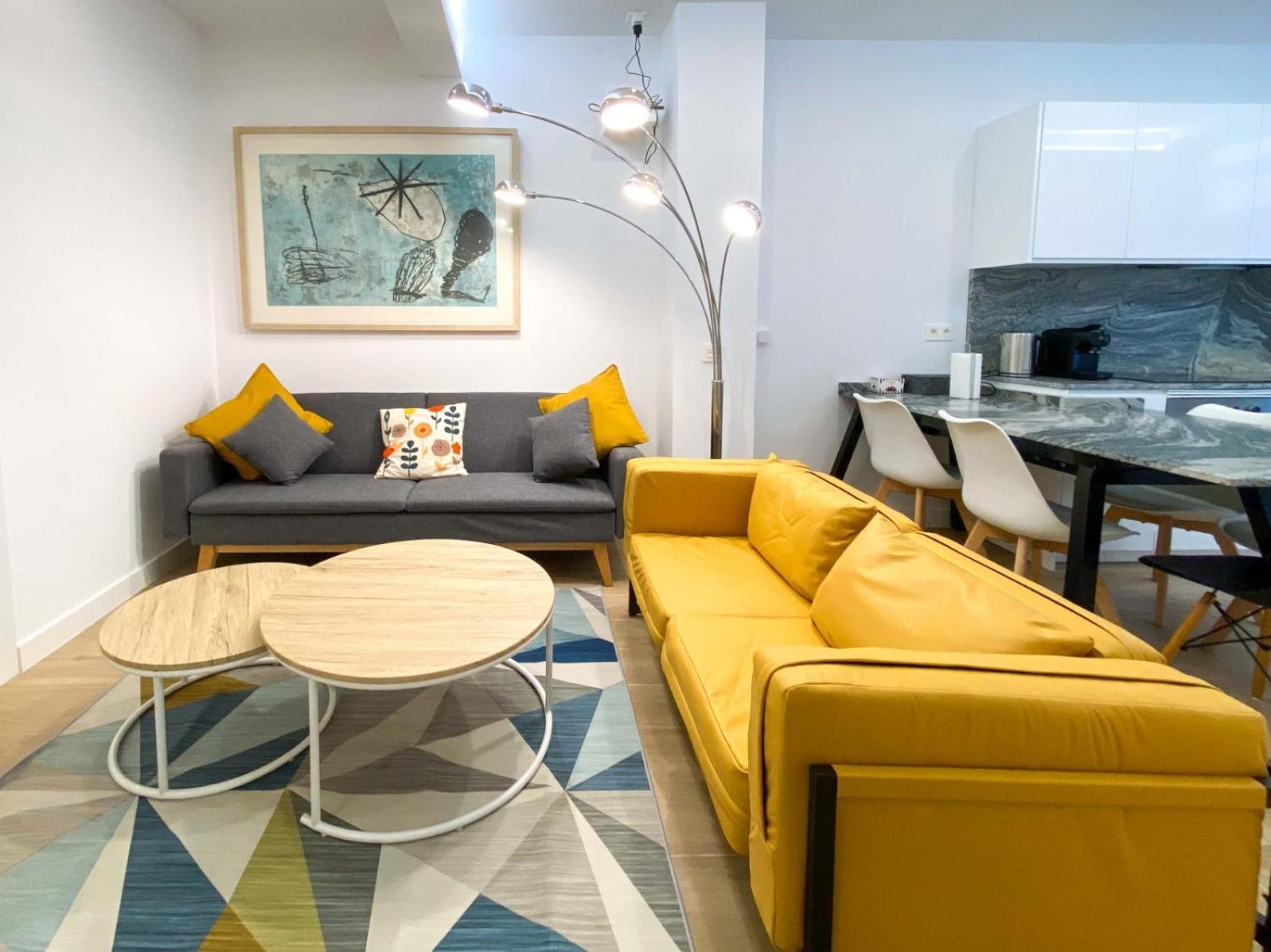 Apartamento Refugio 2br Y 2ba Azca/bernabeu