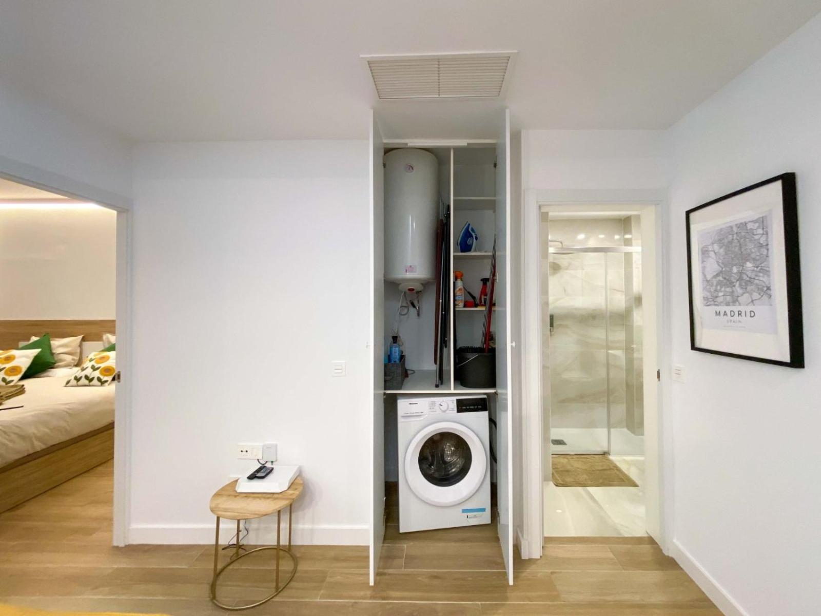Apartamento Refugio 2br Y 2ba Azca/bernabeu *