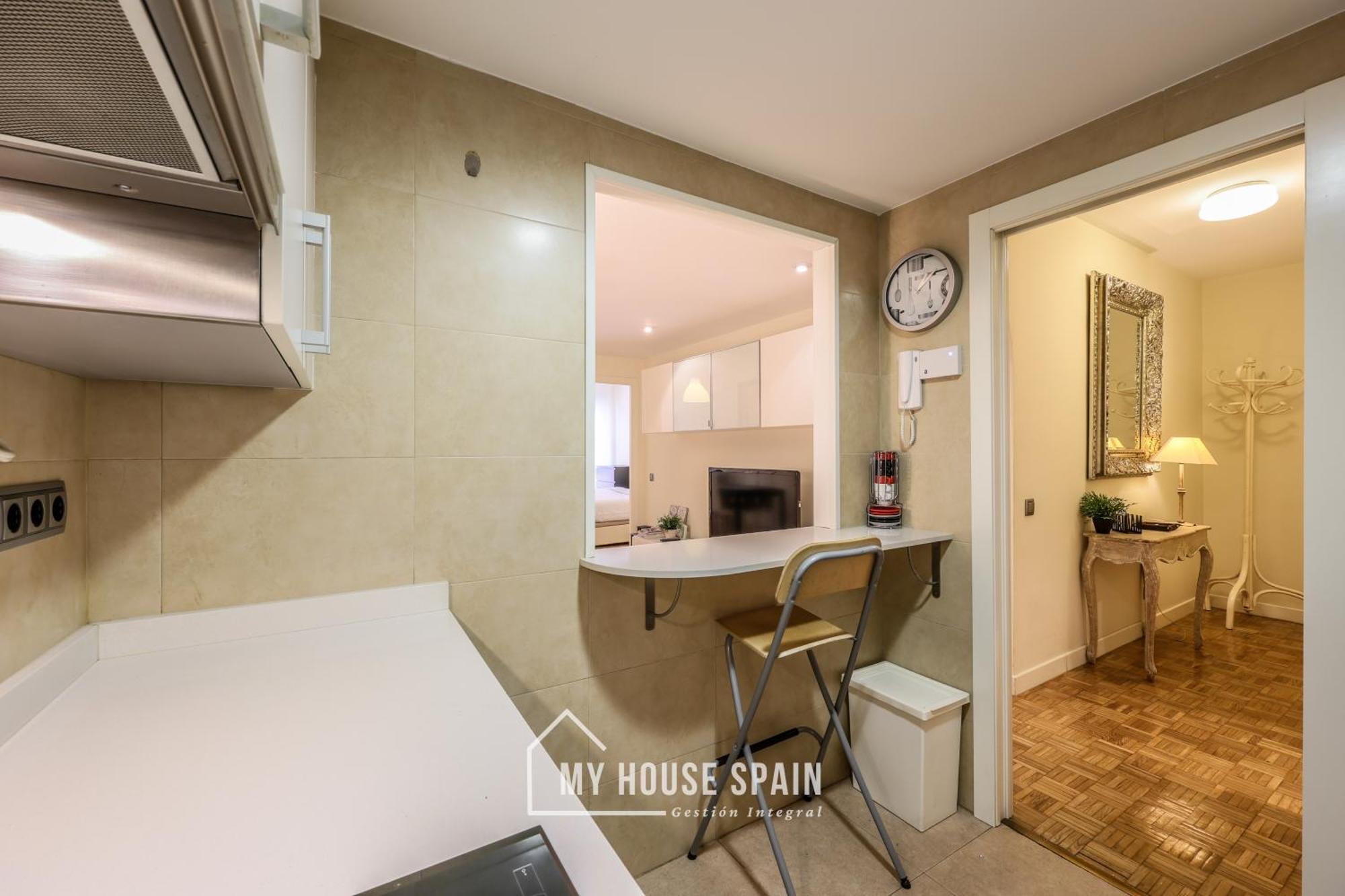 Myhousespain-tranquilo Con Balcon Appartamento Madrid
