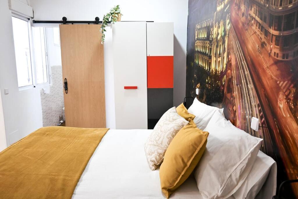 Agradable Apartamento Temporal De 1 Dormitorio En Pez30 * Madrid
