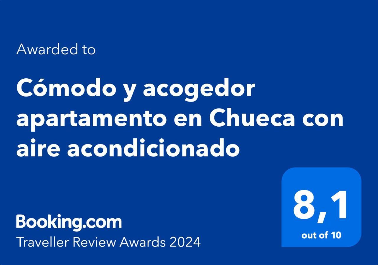 Acogedor Con Balcon En El Barrio De Chueca, Gran Via Con Aire Acondicionado Y Calefaccion * Madri