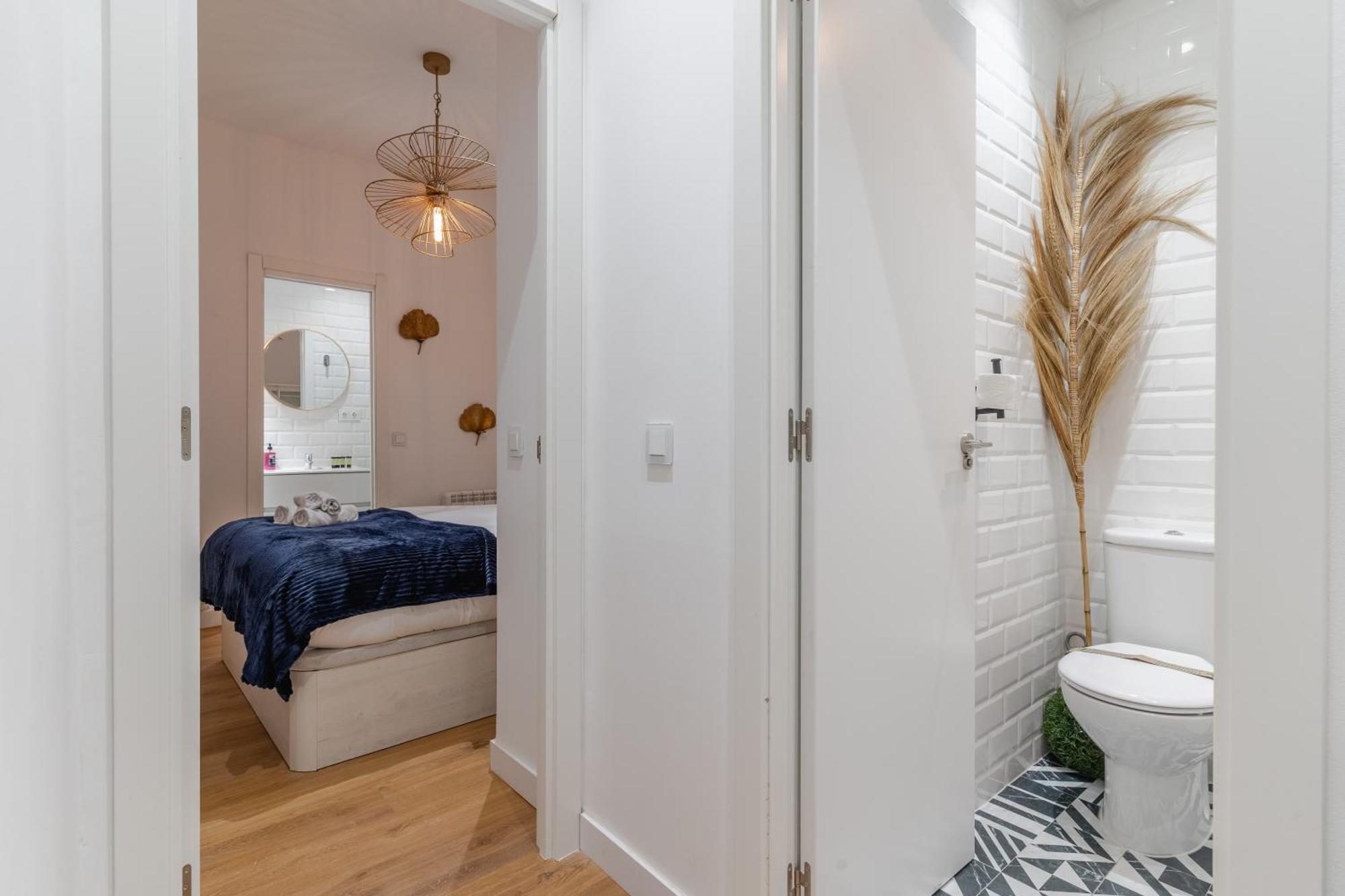 Apartamento Cozy Central-2bd 2bth-chueca