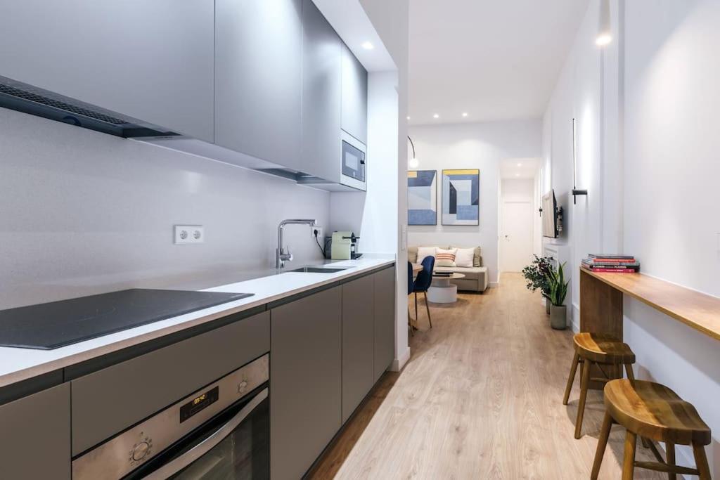 New Luxury Flat Next To Gran Via Apartamento Madri
