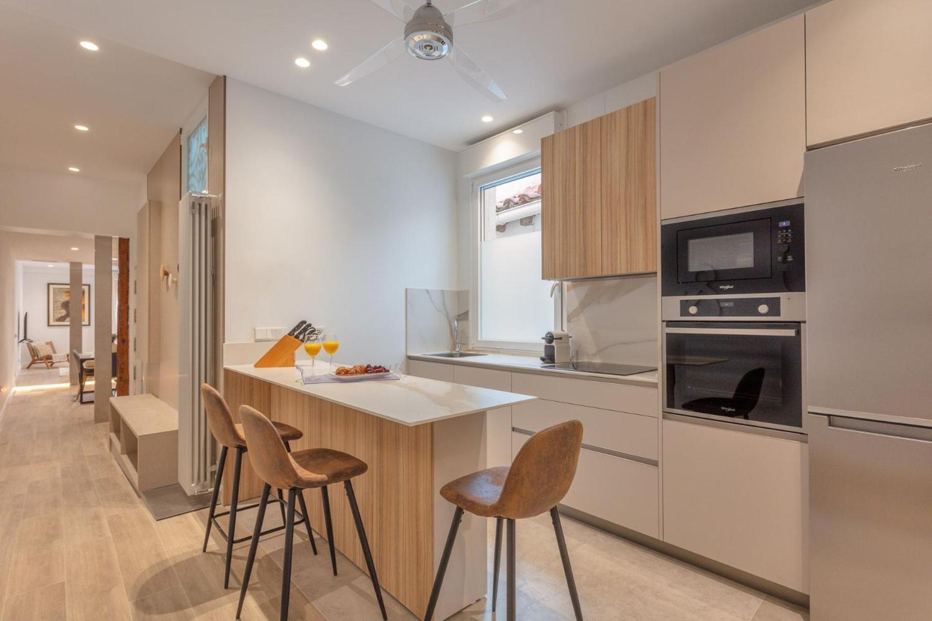 Spacious 2-bedroom In Steps Away From Plaza Espana Conde Duque I Apartment Madrid