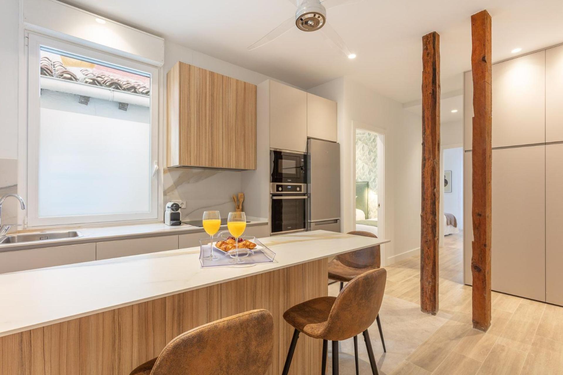 Spacious 2-bedroom In Steps Away From Plaza Espana Conde Duque I Apartment