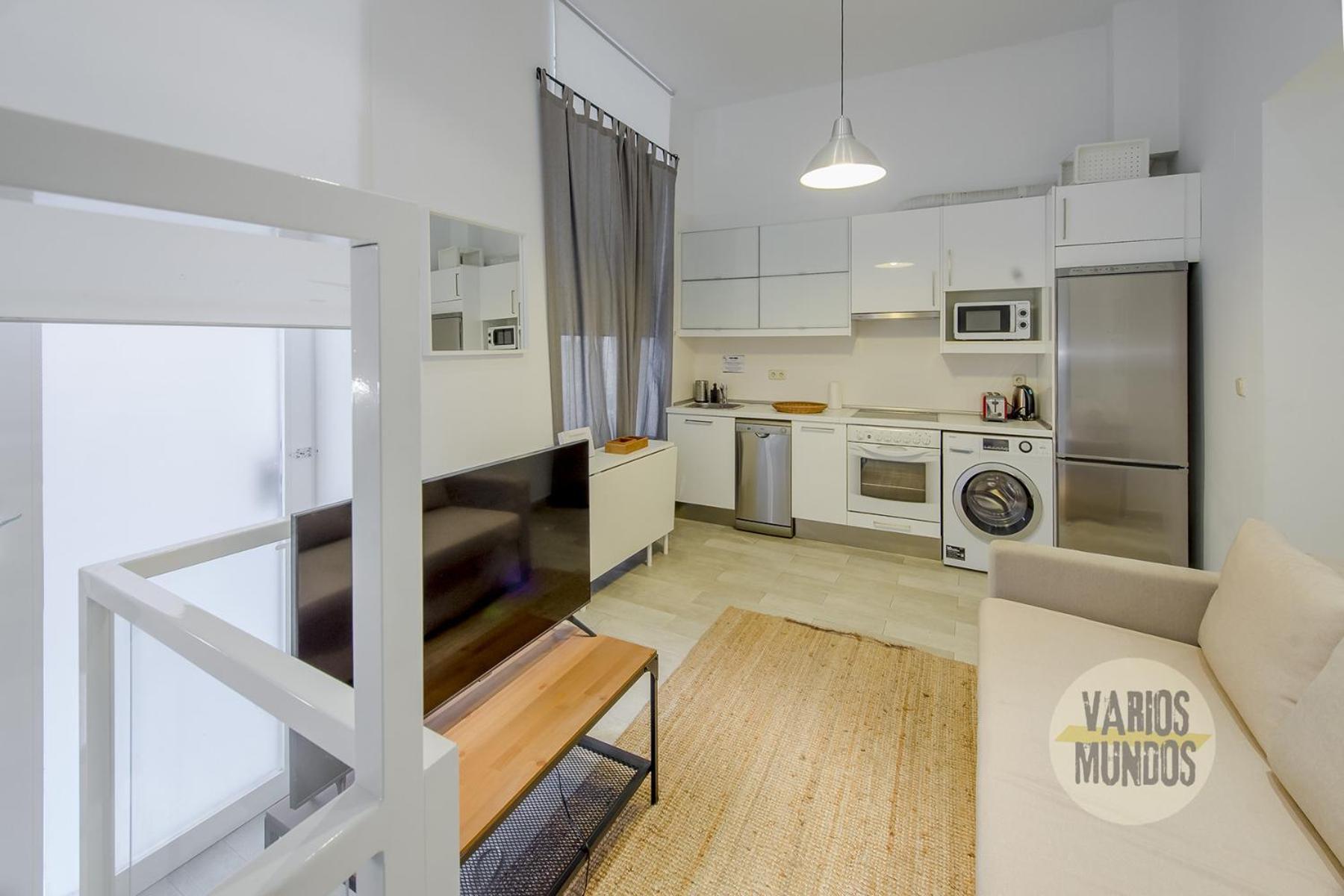 Stylish Loft With 2 Beedrooms En El Centro - La Latina E2 Apartamento