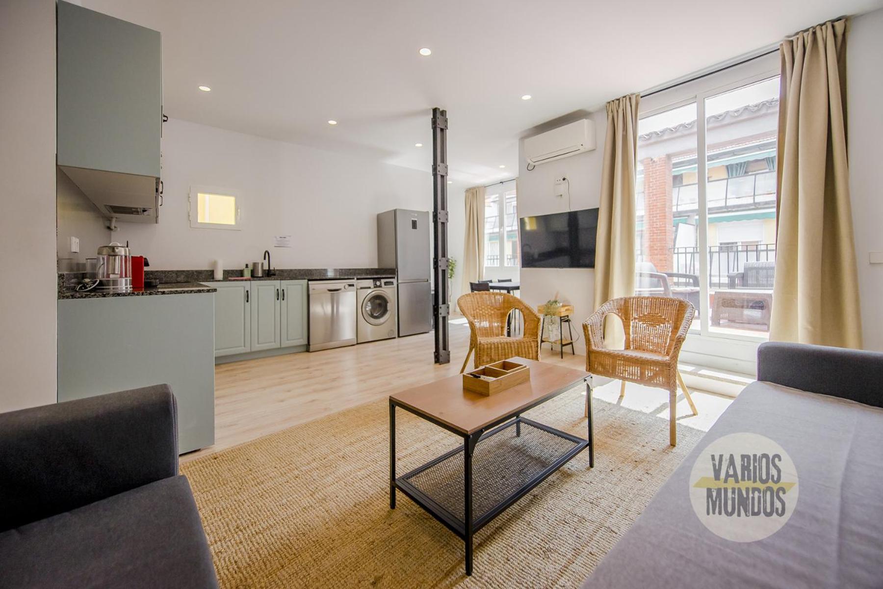 Atico X9 Pax Con Gran Terraza En El La Latina Apartamento Madrid