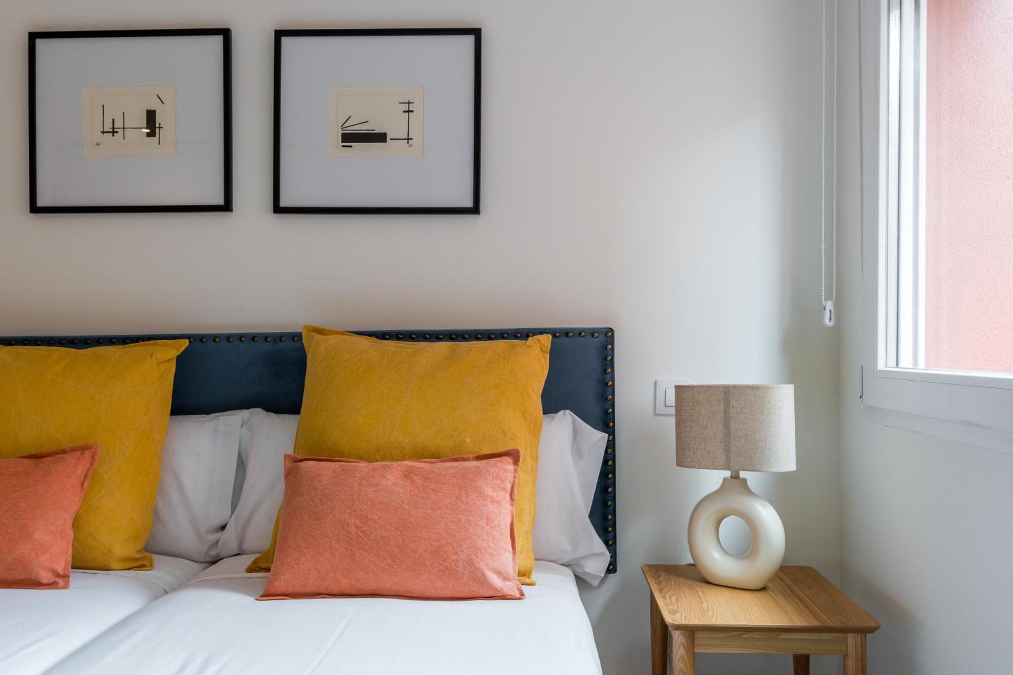 Bright And Cozy- 1d 1b- Plaza Castilla *