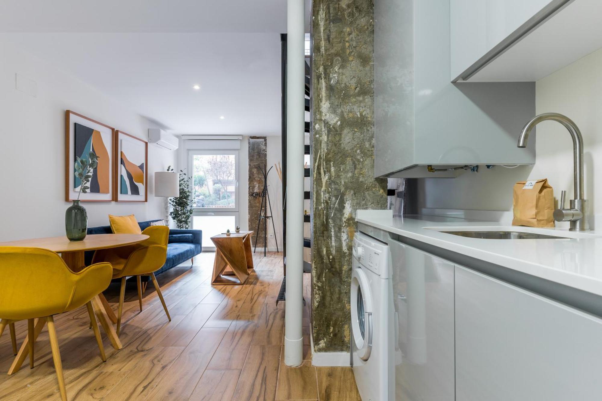 Apartamento Bright And Cozy- 1d 1b- Plaza Castilla *