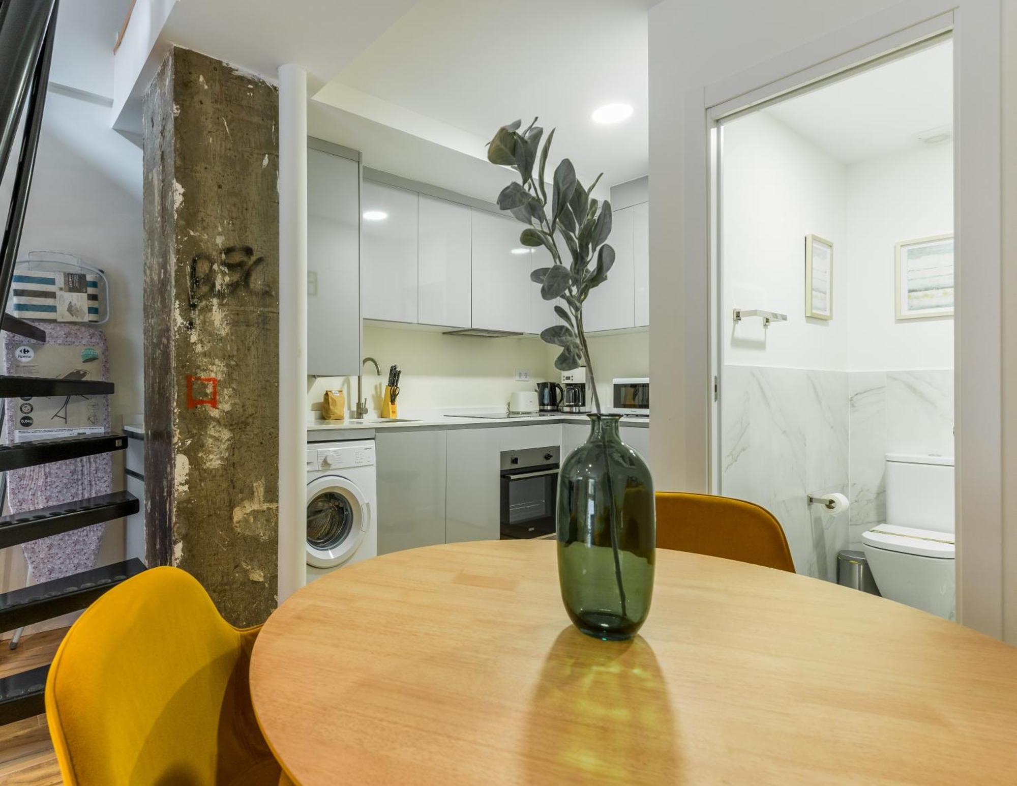 Apartamento Bright And Cozy- 1d 1b- Plaza Castilla