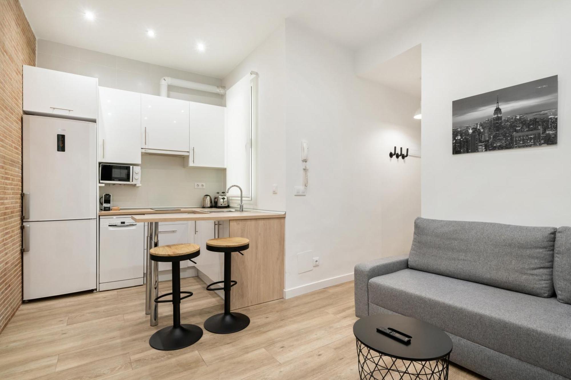 Apartamento Velarde, Confort Para 2 En Barrio Malasana *