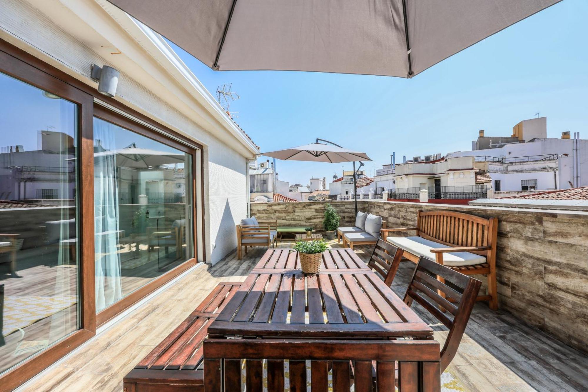 Atico Impresionante Y Centrico Apartamento