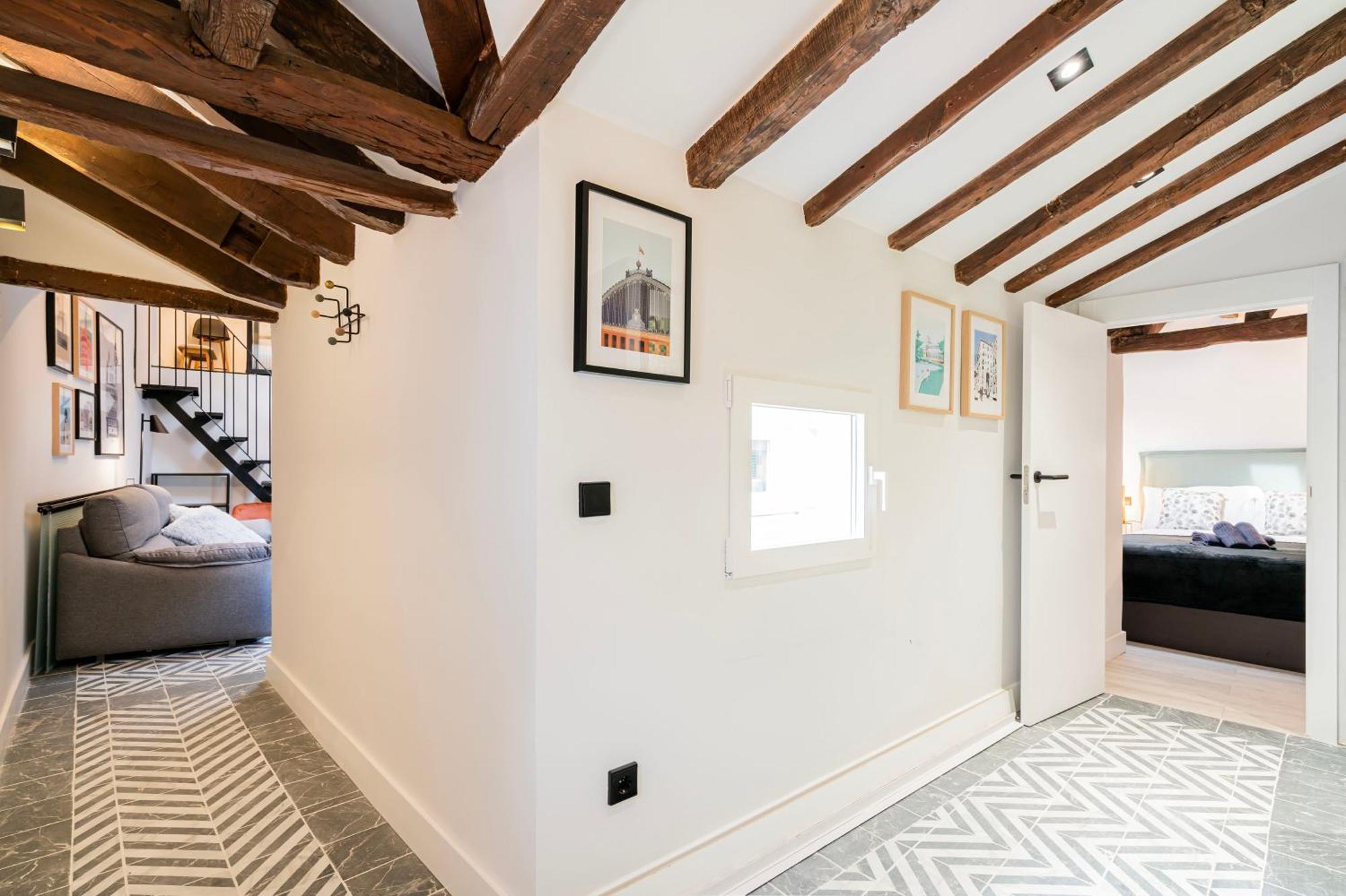 Apartamento For Ap Temporal Rastro Madrid-cascorro Fcg9 *