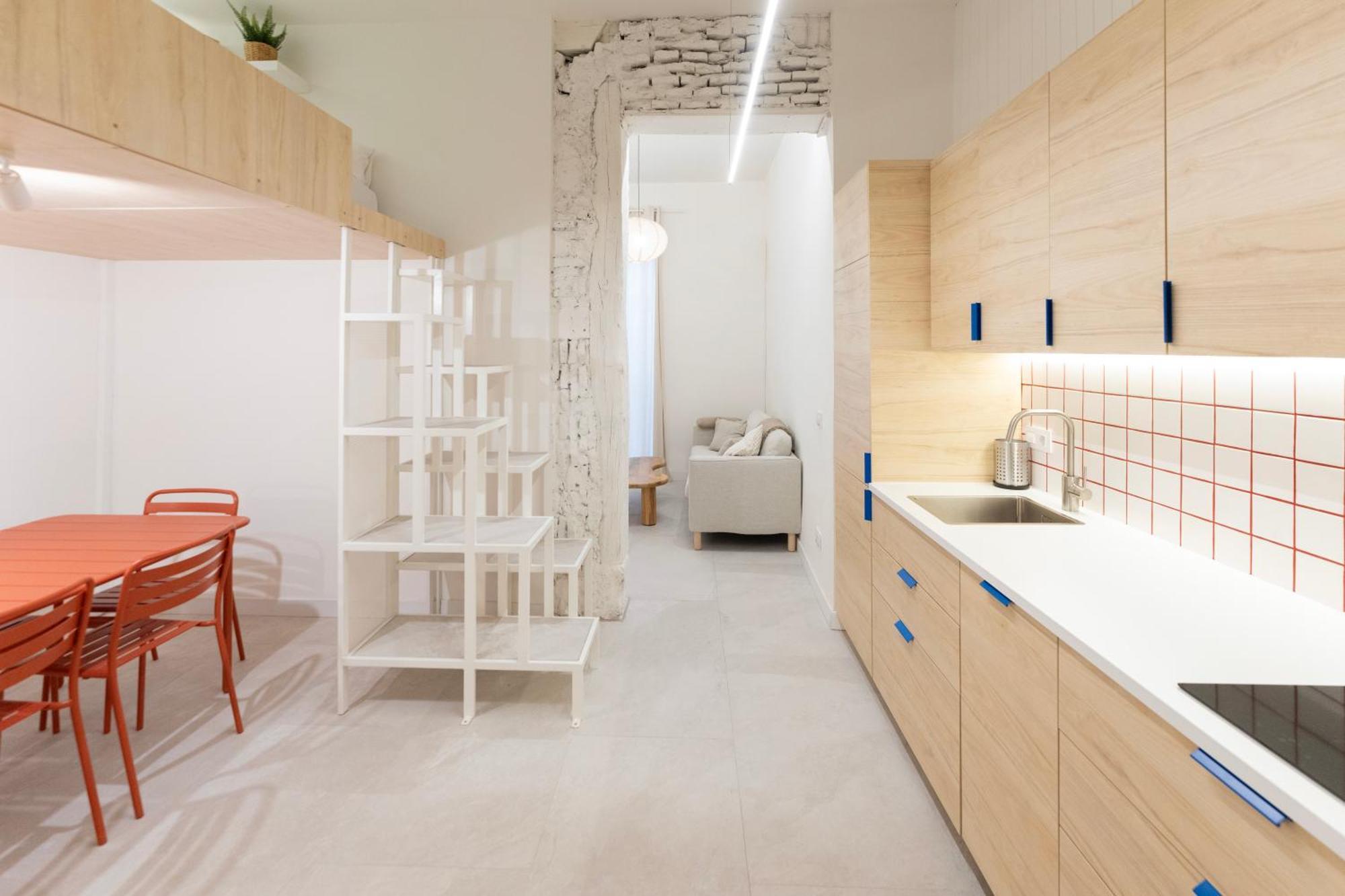 Apartamento Cozy Triplex En Malasana *