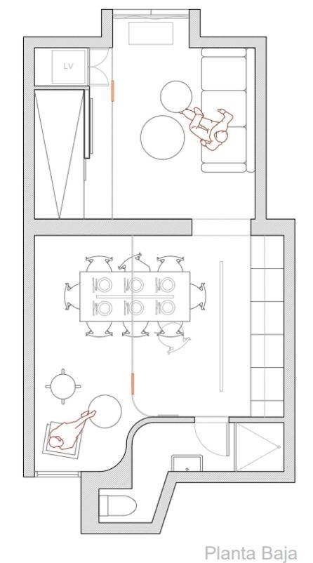 Cozy Triplex En Malasana Apartamento *